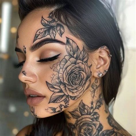 Face Tattoos For Women