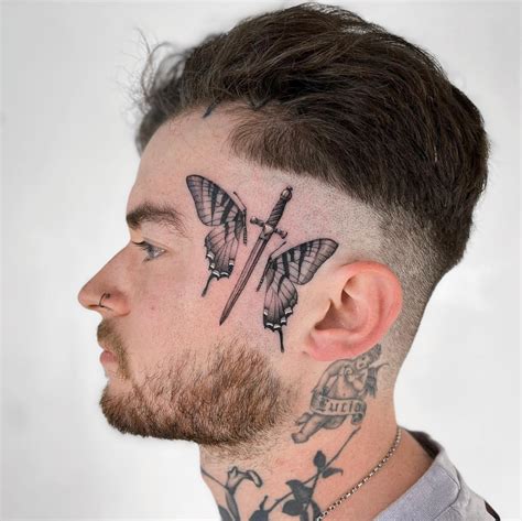 Face Tattoos Jaw
