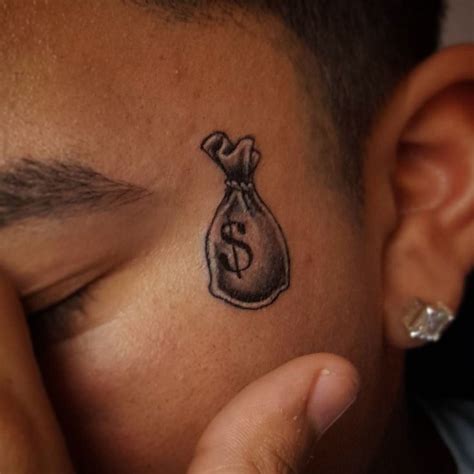 Face Tattoos Money