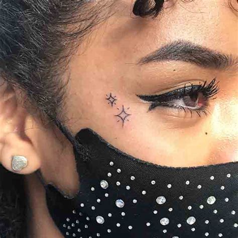 Face Tattoos Women Small