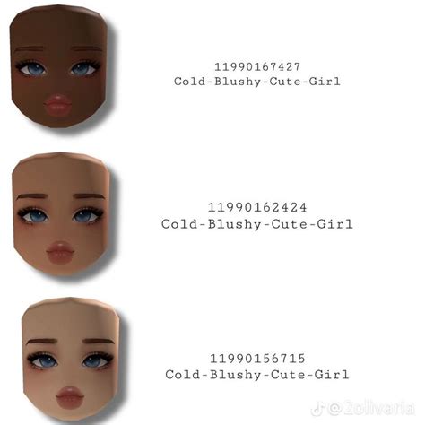 Face codes with blush in 2023 | Roblox codes, Roblox, Roblox roblox