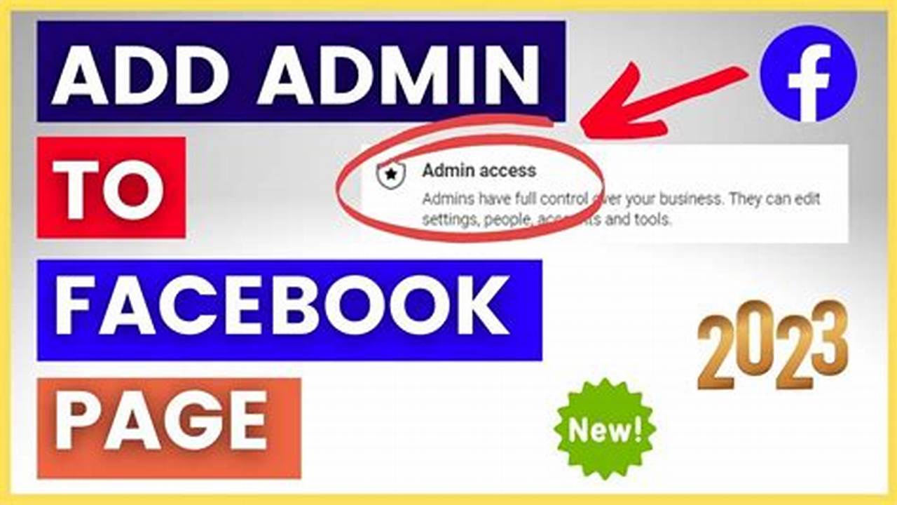 Facebook Add Admin To Page 2024