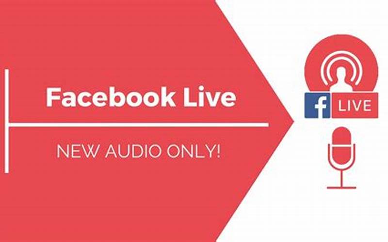 Facebook Live Audio
