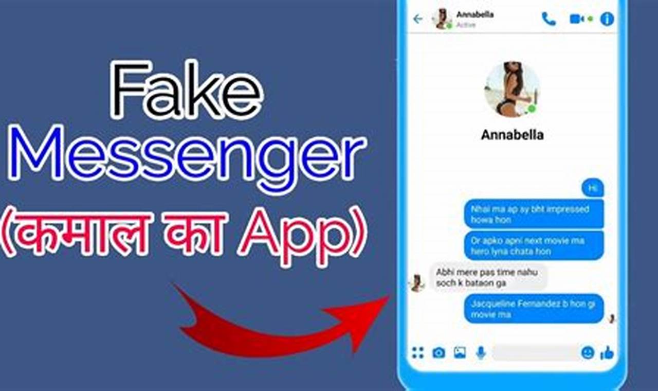 Facebook Messenger fake messages from friends