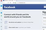 Facebook Browser Web