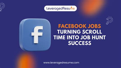 Find Your Dream Job Now on Facebook - Unlock Your True Potential!