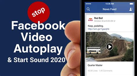 Facebook video sounds