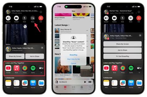 Facetime on different devices