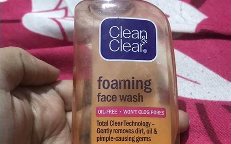 Facial Wash Clean And Clear Untuk Jerawat