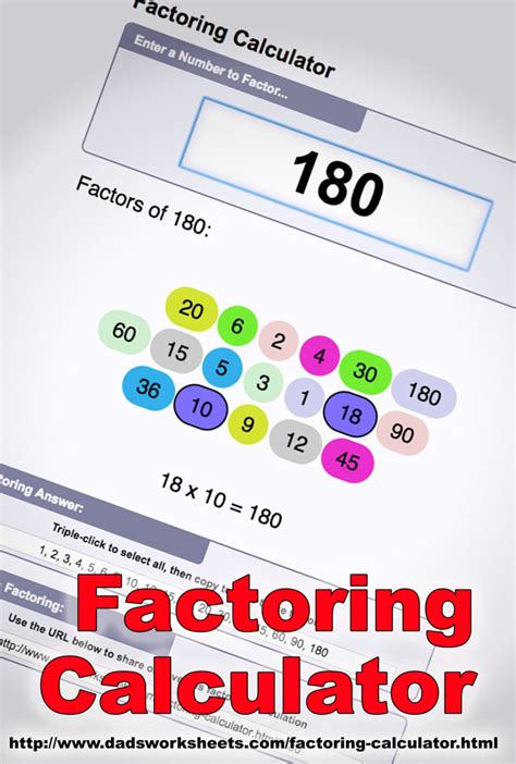 Factored Form Calculator
