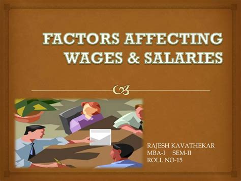 Factors Affecting Salaries