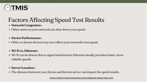 Factors Affecting Speed of Results