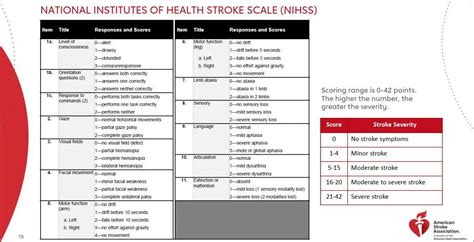 Factors Influencing NIHSS Score 42
