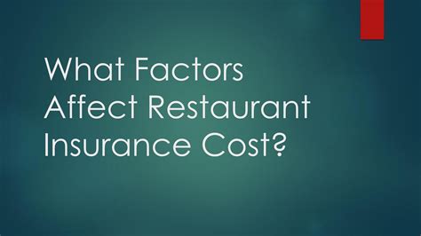 Factors That Impact Restaurant Value
