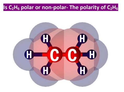 Factors affecting Polarity of C2H6