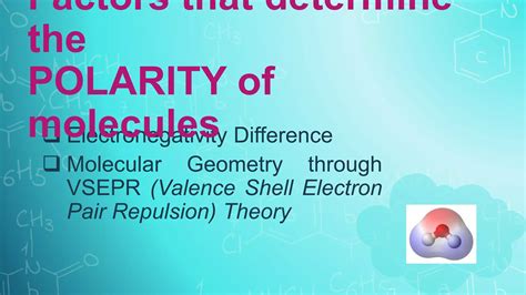 Factors that affect polarity