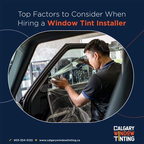 Factors to Consider When Selecting Window Tinting