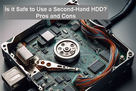 Factors to consider before using a second-hand HDD