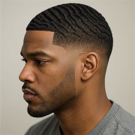 Fade Taper Haircut Waves