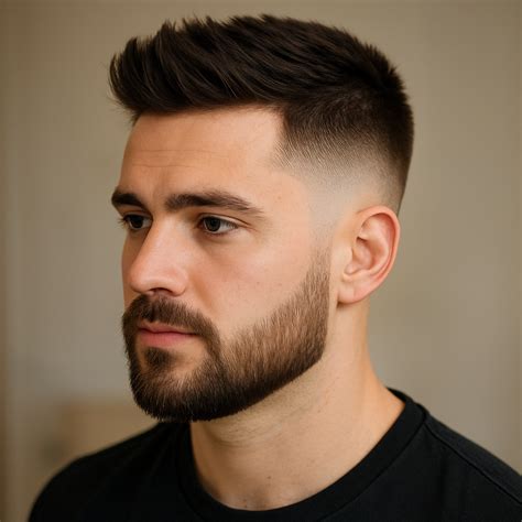 Fade With Beard Line Up