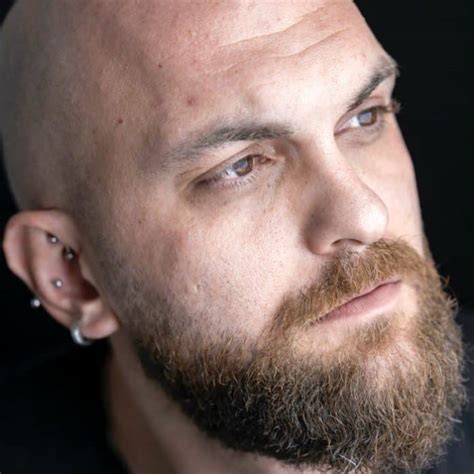 Faded Beard With Bald Head