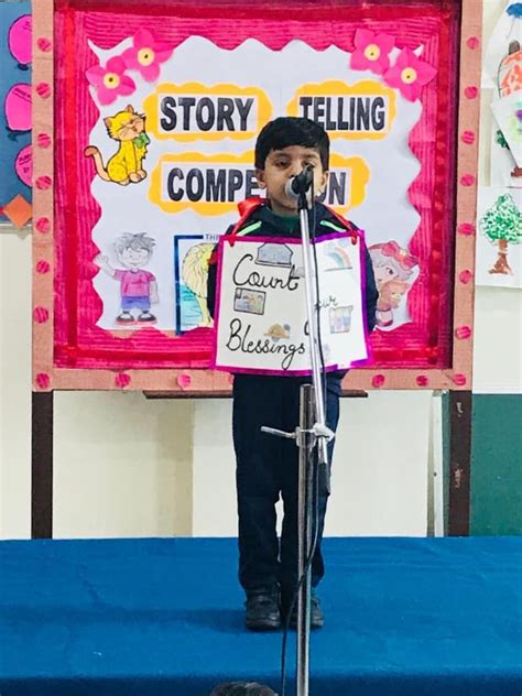 Fadel Is Going To Participate In The Story Telling Competition