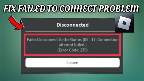 Failed to Connect to Game (ID=14) - Roblox Forum Archive