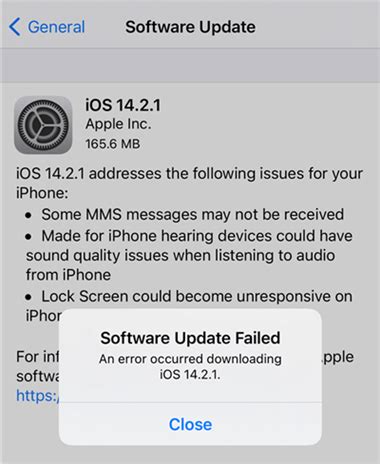 Gagal Mengupdate iOS 13