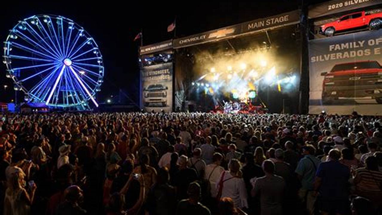 Fair Concert Schedule 2024