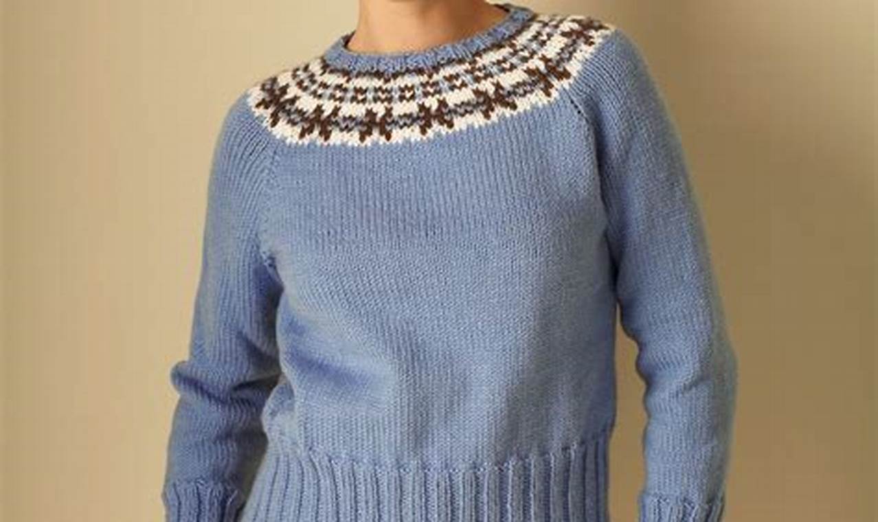 Fair Isle Sweater Pattern: A Timeless Classic for Any Occasion