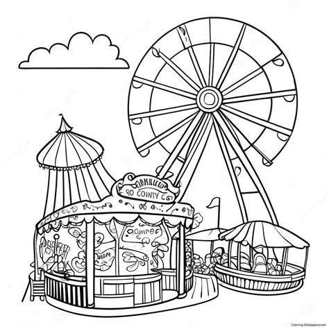 Fair Coloring Pages