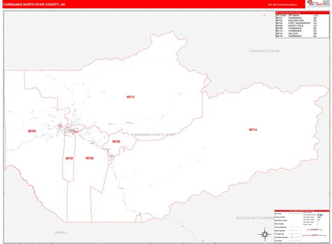 Downtown Fairbanks Map