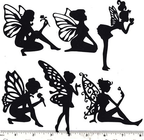 Download Fairies Silhouettes For Crafts