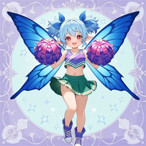 A fairy cheerleader costume