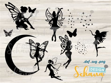 Download Fairy Pixie Set of 6 with Deco... Commercial Use