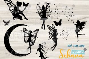 Download Fairy Pixie Set of 6 with Deco... Printable