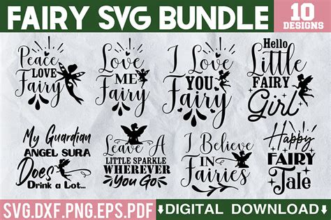 Download Fairy SVG File - SVG Design Commercial Use DXF Files