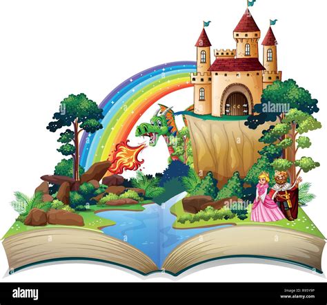 Enchanted Fairy Tale Book Illustrations
