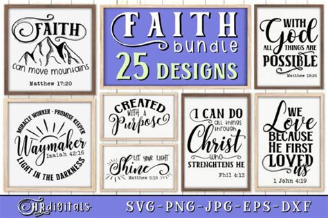 Download Faith Bundle For Crafts