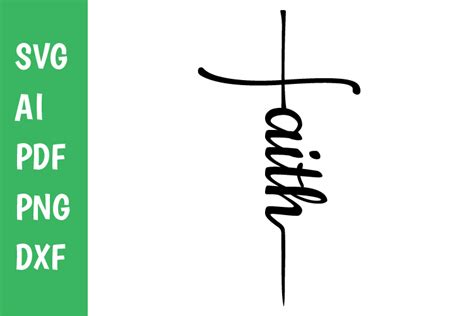 Download Faith Cross SVG File - SVG Design Commercial Use For Crafts