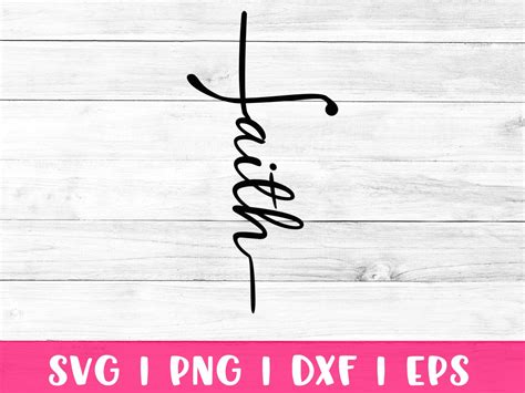 Download Faith Cross SVG File - SVG Design for Cricut Machine