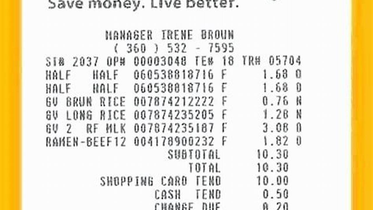 Fake Receipts For Fetch Rewards 2024