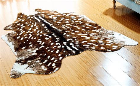 Unleash the Wild Elegance: Ride Along with Exotic Aesthetics of Faux Animal Skin Rugs