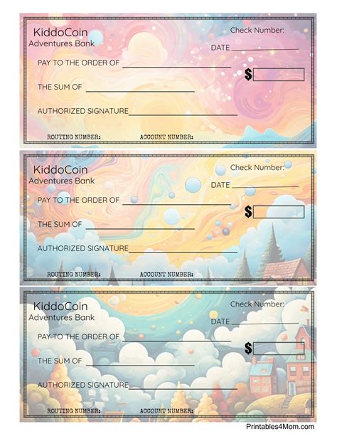 Fake Printable Checks