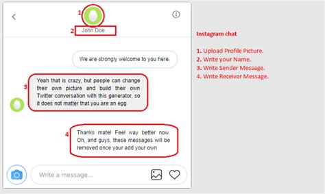 Fake Screenshot Generator For Instagram Post And Chat