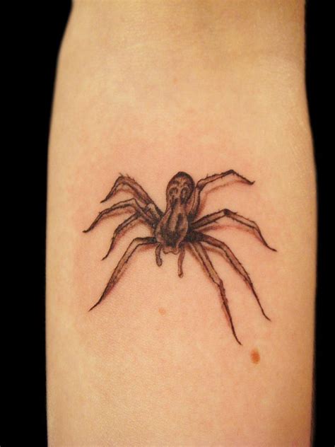 Fake Spider Tattoo