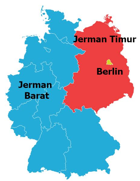 Faktor Ekstern Pendorong Bersatunya Jerman Barat Dan Jerman Timur Adalah