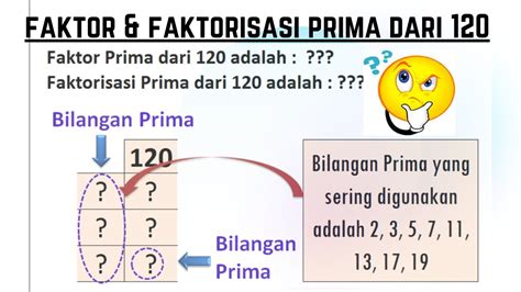 Faktor Prima Dari 120