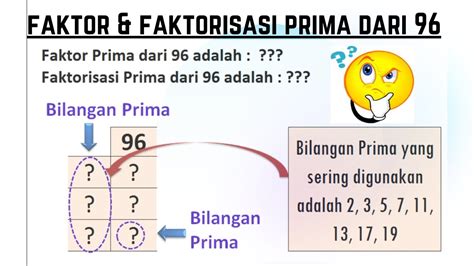 Faktor Prima Dari 15