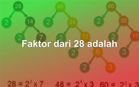 Faktor Prima Dari 28